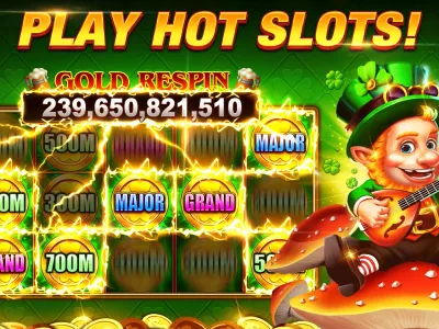 Sección de casino y slots disponibles